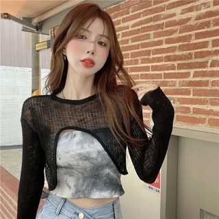 Bộ đồ dệt kim chống nắng thời trang mùa hè