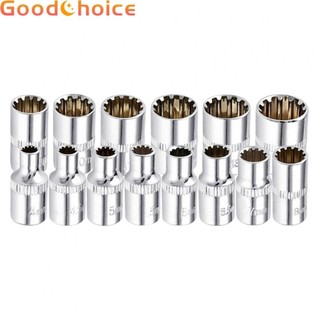 Socket Wrench Hand Tool Socket Bit 12 Point Han Tool Torx Bit 1/4\" Square Drive