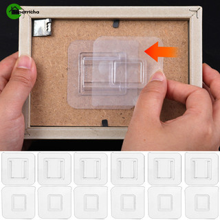 Khóa cố định cắm - Móc hai mặt trong suốt - Không đục lỗ, Tự dính, Chống nước - Giá đỡ ổ cắm - Dành cho màn hình, Hộp giấy, Khung ảnh, Bộ định tuyến - Dụng cụ sắp xếp tại nhà
