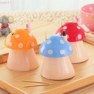 Hộp đựng tăm nấm QQMALL, Hộp đựng tăm Hộp đựng tăm Loại ép Hộp tăm nấm, Nhà hàng phân phối tăm nhựa tự động sáng tạo
