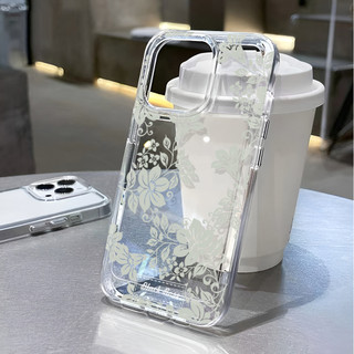 Ốp Lưng Mềm Không Gian Cho iphone 15promax 14 11 13 12 7 8 Plus X XR XSMax Thời Trang Nhiều Hoa Bảo Vệ Chống Sốc