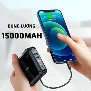Cục sạc dự phòng chính hãng Remax RPP-276 15000mAh 22.5W  RPP-276 thiết kế đa năng kiêm củ nhanh và giá đỡ đa năng 2024