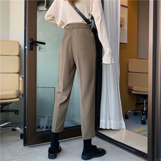  Quần Tây Công Sở BIGSIZE Xưởng Quần Tây 3A dáng baggy cạp cao lưng chun siêu tôn dáng ống đứng chuẩn đẹpkhóa trước 