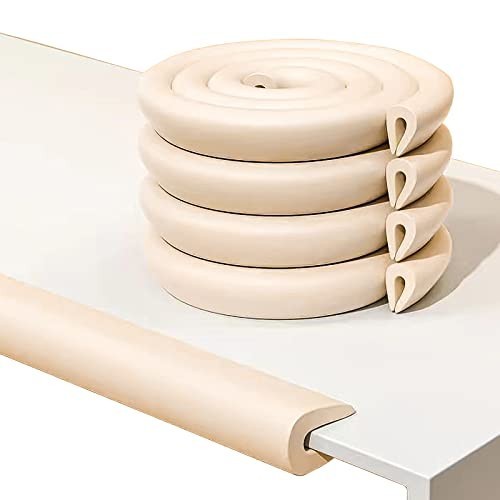 Bàn cà phê thủy tinh bảo vệ cạnh chữ U, Dải bảo vệ an toàn cho bé bằng bọt, Bảo vệ góc bảo vệ trẻ em