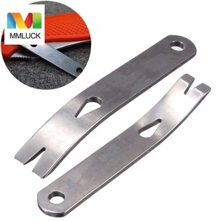 Mmluck gear mini crank pocket pry bar, quay đa chức năng edc dụng cụ cạo đa năng, dụng cụ cạo hình quay edc mini đa năng gear mini dụng cụ bỏ túi móc khóa bằng thép không gỉ mini