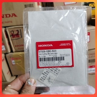 Tem thông số xe wave nhỏ zx 100 chính hãng 87506gbgb20
