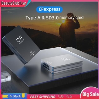 Bộ chuyển đổi đầu đọc thẻ sd 2 trong 1 cfexpress type a usb 3.2 10gbps cho slr