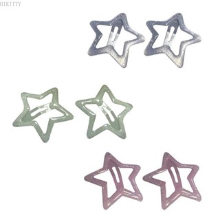 Hik Ngôi Sao Rỗng Kẹp Tóc Ngôi Sao Chụp Kẹp Tóc Ngọt Ngào Đầu Tóc Barrettes Sáng Mũ Phụ Kiện Tóc Cho Gir