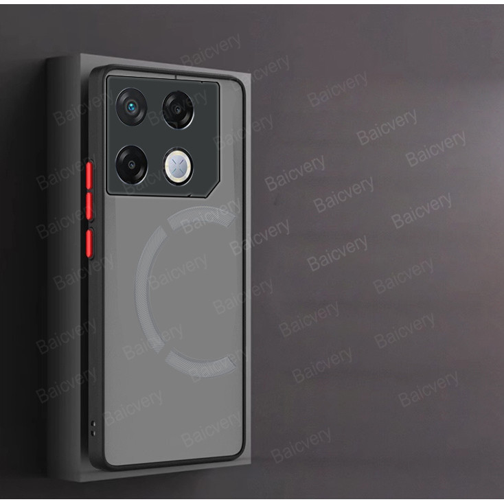 Infinix GT 20 Pro X6871 GT20 Pro Vỏ trong suốt mờ thời trang Vỏ silicon TPU Vỏ bảo vệ chống sốc
