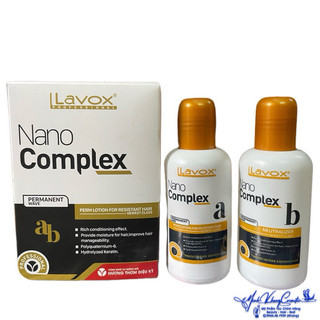 Thuốc uốn lạnh siêu dưỡng lavox nano complex 100mlx2 - mk