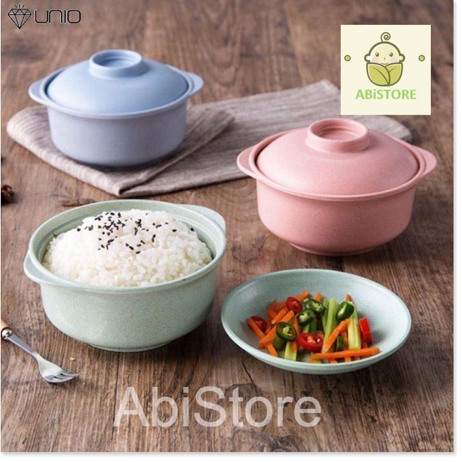 Bát úp mỳ, ăn cơm bằng lúa mạch cho bé 12.5x6cm