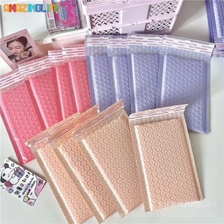20 / 10 Chiếc Túi Bong Bóng Phim Ngọc Trai / Túi Đóng Gói Chuyển Phát Nhanh Nhiều Màu / Túi Đựng Thư Chống Thấm Nước Bền Túi Phong Bì Bưu Chính / Túi Giao Hàng Đầy Con Dấu Dính
