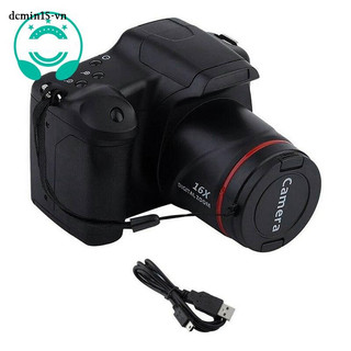 Máy ảnh kỹ thuật số cầm tay rung DSLR độ phân giải cao KIQUNE 16X zoom 1080P để phát trực tiếp