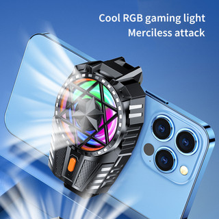 X112 Điện Thoại Di Động Tản Nhiệt Điện Thoại Quạt Làm Mát Pin Sạc Im Lặng Làm Mát Ba Tốc Độ Có Thể Điều Chỉnh Quạt Điện Thoại Di Động Chơi Game