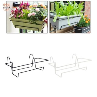 Chiwanji Treo Lan can Planters Giá sắt Lan can Giá đỡ hoa Chân đế cho lan can sàn cho hiên ngoài trời Lan can ban công