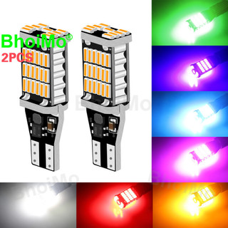 Bhoimo 2 CÁI T15 Đèn led đảo ngược 45SMD W16W 4014 920 921 912 led Đèn báo ô tô đỗ xe Phanh Dừng báo rẽ Đèn sương mù Sao lưu Đuôi đèn lùi Đèn công viên phía sau bóng đèn DC12V