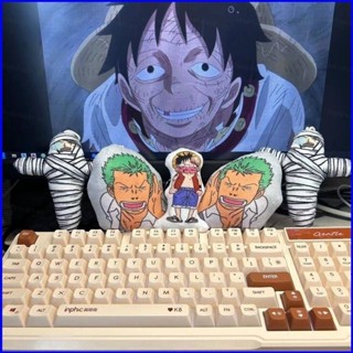 Yb Ngộ nghĩnh Nói Luffy Zoro Sang Trọng Búp Bê Mặt Dây Chuyền Nói Đồ Chơi Quà Tặng Cho Trẻ Em Móc Khóa Một Mảnh Đồ Chơi Giảm Căng Thẳng