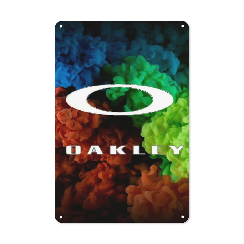 Oakley Kim Loại Tín Hiệu Poster Vintage Kim Loại Tín Hiệu Poster 20 * 30cm Dán Tường Nhà Thời Trang 