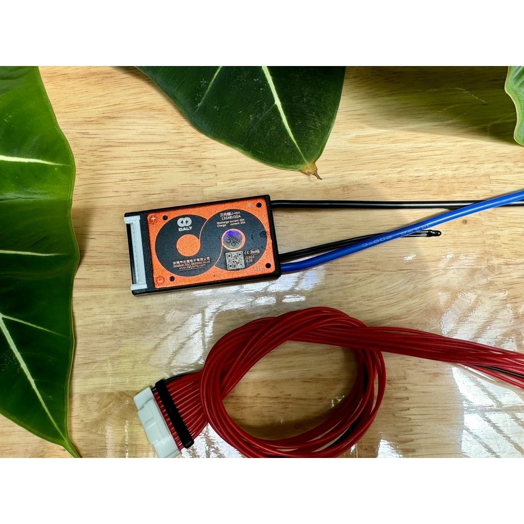 ( Mẫu mới ) Mạch BMS DALY 13s 48V 20A chính hãng, bảo vệ pin 18650 Lithium Ion.