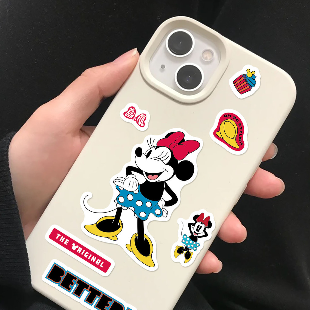 8 Thiết Kế Disney Mickey Mouse DIY Sticker Pack Đề Can Chống Thấm Nước Cho Ốp Điện Thoại, Tạp Chí & 