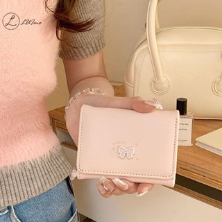 Luimo Thời Trang Và Thường Ngày Hàn Quốc Nơ Ví Nữ Ngắn Đổi Thẻ Túi * Bán Chạy