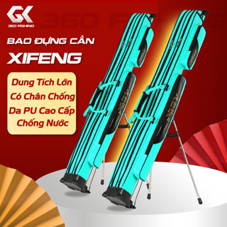  Bao Đựng Cần Câu XiFeng Có Chân Đứng Túi Đựng Cần 2 Ngăn 