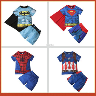 Trang Phục Người Nhện Cho Trẻ Em Bé Trai Người Nhện Bộ Đồ Ngắn / Áo Sơ Mi Nhện / Trẻ Em Hàng Ngày Phù Hợp Với Lễ Hội Halloween Tiệc Sinh Nhật Cosplay