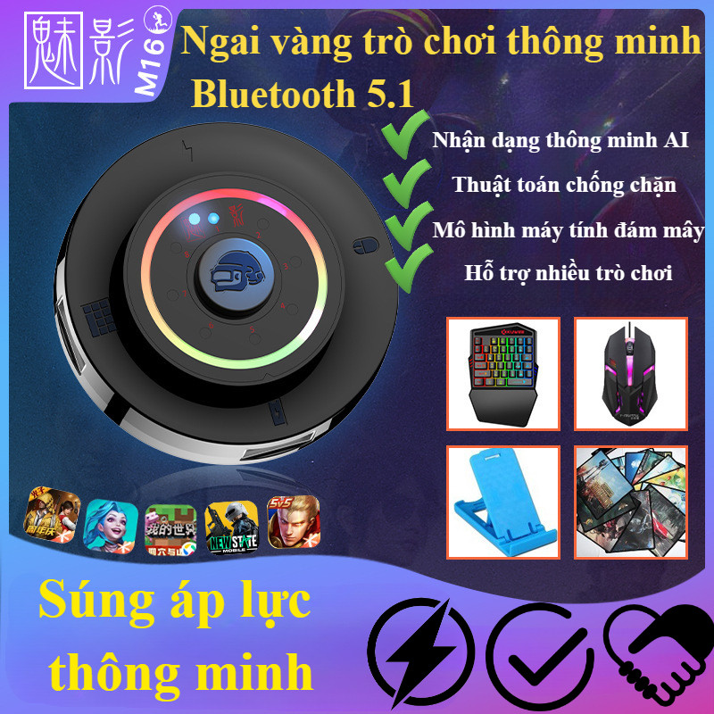 Bộ chuyển đổi trò chơi M3/M16 Mobile Key Mouse phù hợp với PUBG Mobile