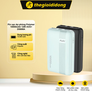 Pin sạc dự phòng Polymer 10000mAh AVA+ DS808A