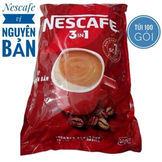  100 gói Cà Phê Nescafe 3 in 1 vị Nguyên Bản 16g bịch  Bách Hoá Tổng Hợp Dũng Mơ 