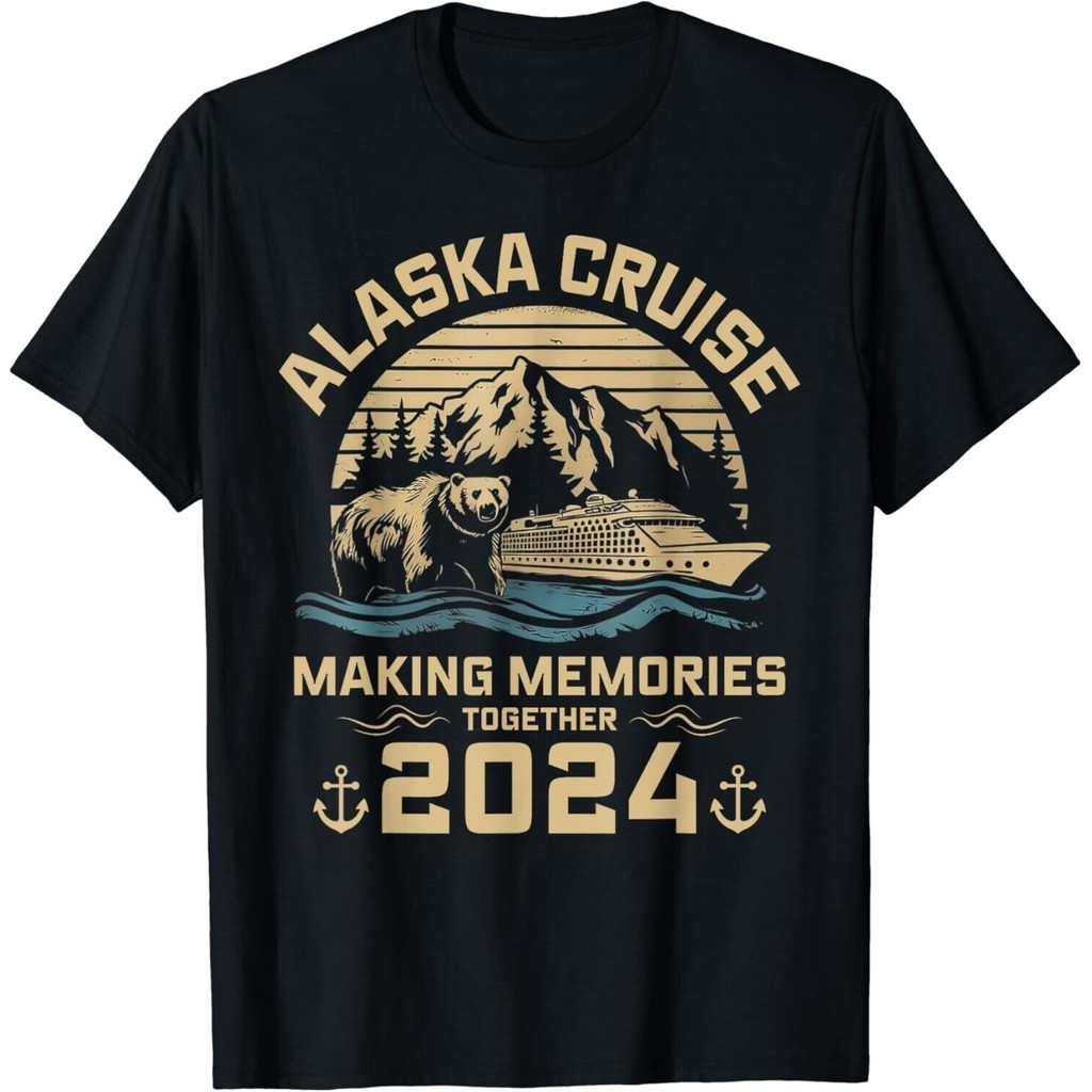 Áo thun Matching Family Friends And Group Alaska Cruise 2024