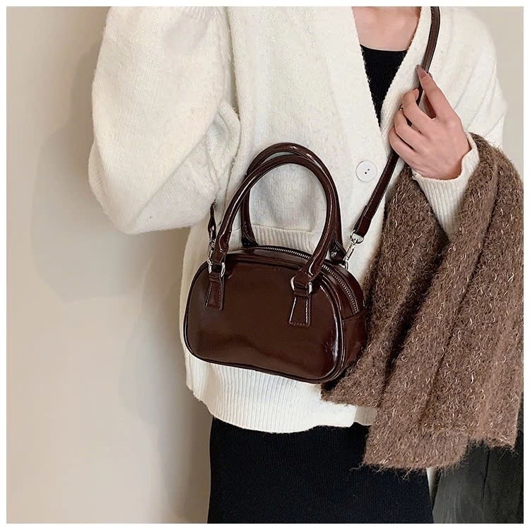 Túi xách nữ túi cầm tay đeo chéo da nhám thời thượng hottrend phong cách trẻ trung - DK206 | BigBuy360 - bigbuy360.vn