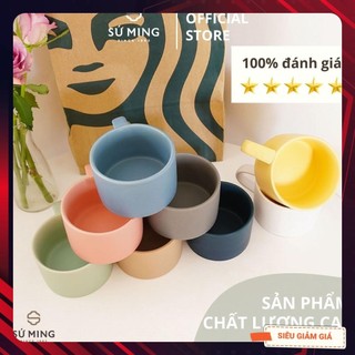 Cốc Sứ Chén Cà phê Monocolor [RETRO] [ĐẲNG CẤP] hiện đại, màu sắc đa dạng phong phú, nổi bật gu thẩm mỹ cao cấp.