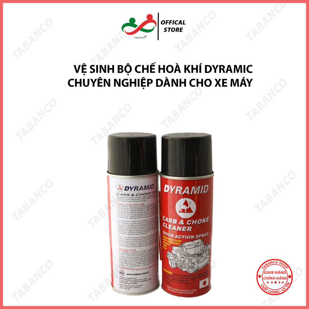 vệ sinh bộ chế hoà khí Dyramic chuyên nghiệp dành cho xe máy