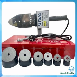 Máy hàn nhiệt ống nước 1000W, 06 đầu hàn từ 20-63mm - nhiệt độ 0-300 độ, chỉnh cơ