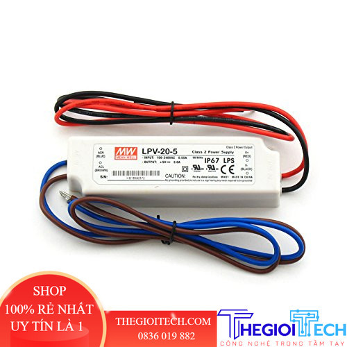 BỘ NGUỒN MEANWELL LPV-20-5