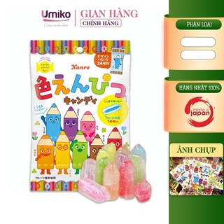  Kẹo Bút Chì Màu Kanro Candy Nhật Bản 80g