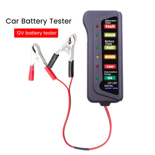 Voktta 12v xe máy kiểm tra lỗi máy kiểm tra pin máy kiểm tra máy phát điện kỹ thuật số kiểm tra xe chẩn đoán tự động dụng cụ sửa chữa