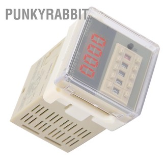 Punkyrabbit o111rom dh48j-8a lcd điện tử kỹ thuật số 8 chân bộ đếm thời gian trễ rơle 0-999900