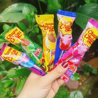 Kẹo mút Chupa Chups nhân gum thổi