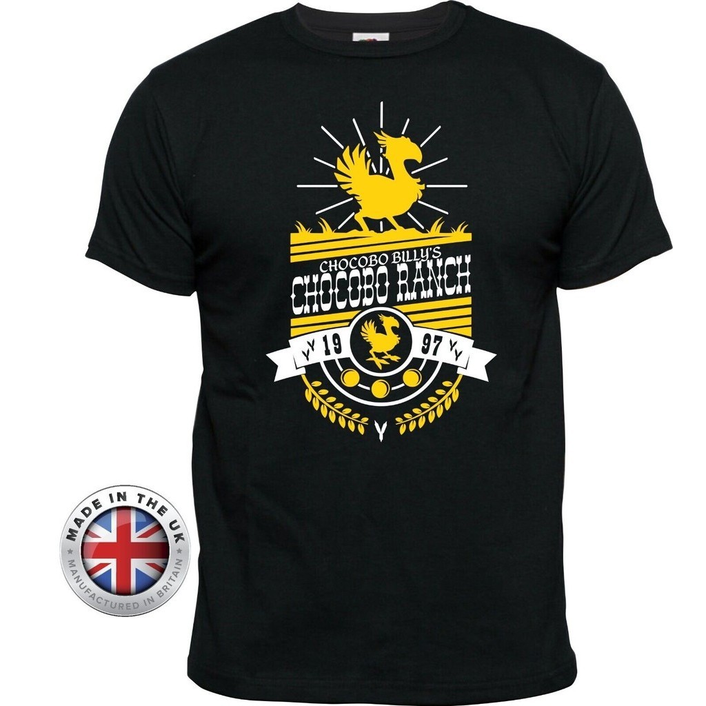 Áo thun Final Fantasy 7 Chocobo Billy 'S Ranch 1997. Áo thun Unisex