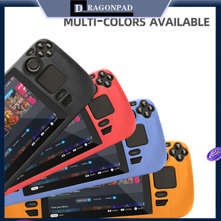 Vỏ silicon Dragonpad Chống trầy xước Vỏ bảo vệ chống trượt có dây buộc Tương thích cho bảng điều khiển cầm tay trên sàn hơi nước