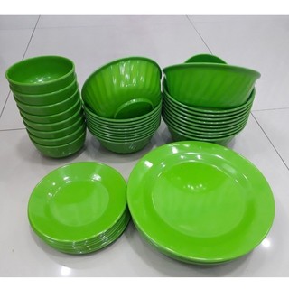 Đĩa MêCa Xanh/ Trắng Trơn Đủ Size