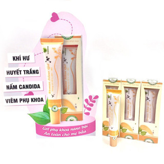 [Che tên-Tặng 5 ống bơm] Gel phụ khoa nano bạc Woman Silver Gel 30g