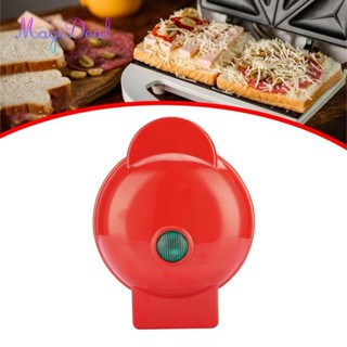 Máy làm bánh quế nhỏ 300W Lớp phủ chống dính cho bánh sandwich tráng miệng Đồ ăn nhẹ khác