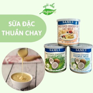 Sữa đặc thuần chay từ yến mạch/ dừa samui 320g