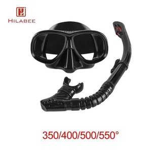 Hilabee Bộ ống thở cận thị Kính bơi lặn để lặn dưới nước