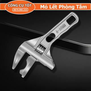 Mỏ lết đa năng vặn ống nước ốc téc độ mở miệng to 6-68mm mỏ lết chuyên dụng vặn xi phông nhà tắm,nhà vệ sinh Công Cụ Tốt