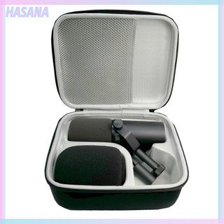 Hộp đựng di động HASA Hộp đựng chống trầy xước Tương thích cho Shure SM7B / MV7 / MV7X Podcast Vocal Dynamic
