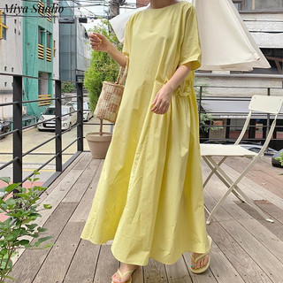 Miya Studio váy Đầm váy nữ body đầm Minimalist Hàn Phong Phong cách Đơn giản WLQ2440HL0 20Z240512